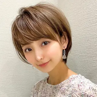 ショート カラー パーマ ヘアアレンジ キッズ ネイル マツエク・マツパ ショートの神✨AFL OAT 井上康平のヘアスタイル