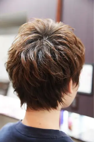 ショート パーマ メンズ Royd's 【府内店】のヘアスタイル