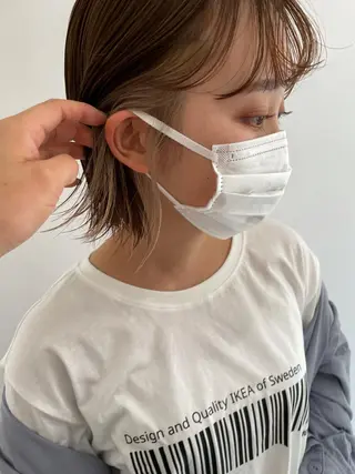 ミディアム EMANON YOKOHAMA所属・横浜/ショート/ マンツーマン施術　丹のヘアスタイル