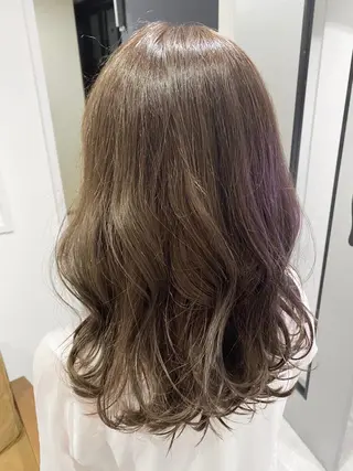 セミロング カラー 【safric】 NAOのヘアスタイル