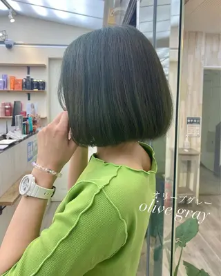ショート ☀️透明感color KURO☀️のヘアスタイル