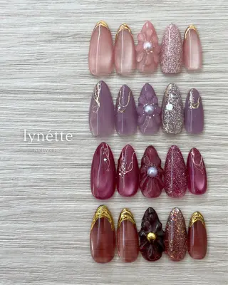 ネイル lynétte 那覇ネイルサロンのネイルデザイン