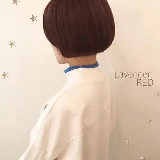 ショート カラー 市川 千夏のヘアスタイル