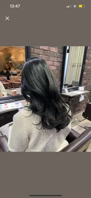 ロング 髪質改善×ブリーチ 無しWカラー🫧天神のヘアスタイル