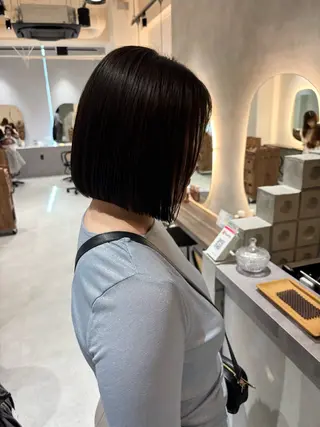 ミディアム 大久保 愛のヘアスタイル