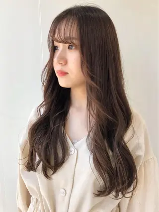 ロング カラー 韓国ヘア×髪質改善 /yoshikaのヘアスタイル