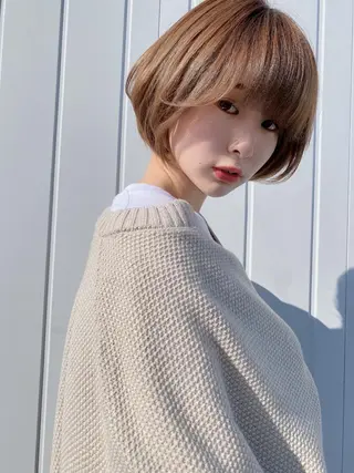 ショート はるやま せりなのヘアスタイル