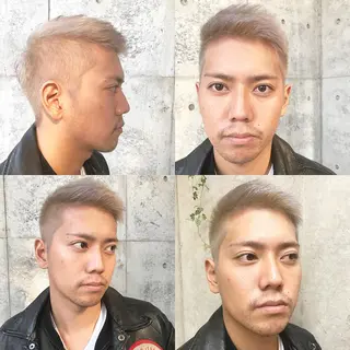 カラー メンズ 及川 光のヘアスタイル