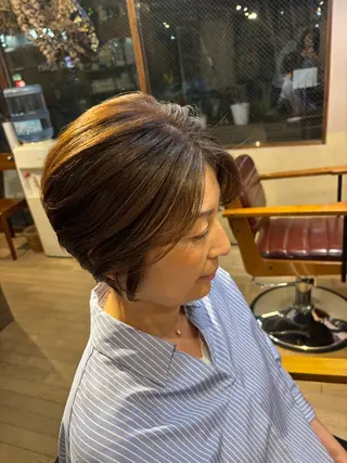 ショート 多幸感×儚さ /代々木公園/リサのヘアスタイル