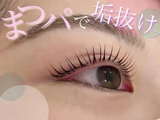 マツエク・マツパ 🫧飛山琉桜/二条 ネイルアート/束感のマツエク・マツパデザイン