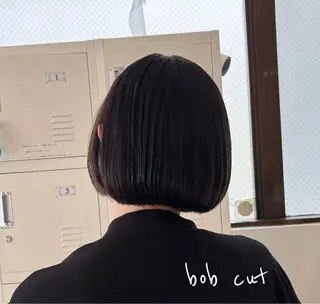 ミディアム ★韓国トレンドカット ★むなかたももかのヘアスタイル