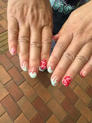 ネイル nailsalon ∞ ﾐｶﾅﾙ ∞のネイルデザイン