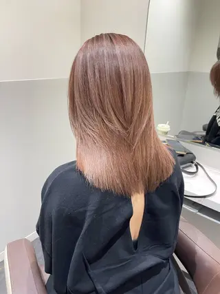 セミロング 〻ツヤハイトーン🩰 🤍HARUCAのヘアスタイル