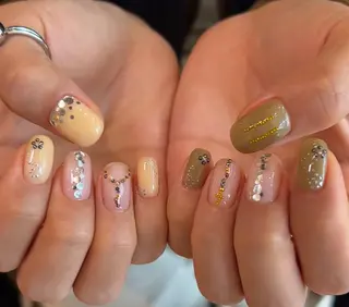 ネイル By moonネイル 🌷ワンホン/韓国風のネイルデザイン