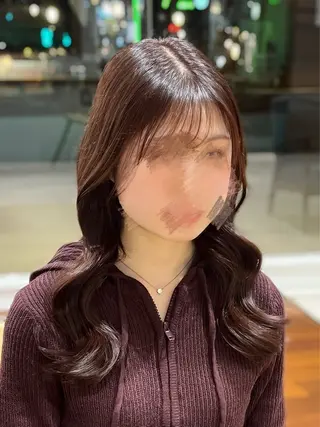 ロング verite所属・🎀仙台/艶カラー /暖色/ありさ🎀のヘアスタイル