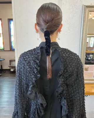 ヘアアレンジ 江原 彩華のヘアスタイル