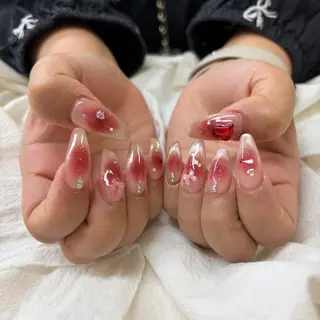セミロング ネイルJaol 池袋のネイルデザイン