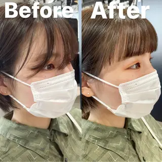 ショート ショート/脱白髪染め ☆宇﨑悠実のヘアスタイル