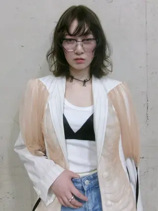 ミディアム 近藤 智也のヘアスタイル