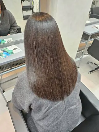 ロング 茶谷 沙穂のヘアスタイル