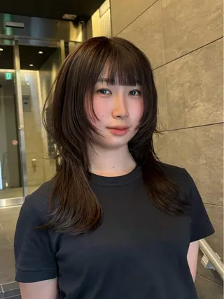 ミディアム ウルフカット/パーマ mayo🌛🌀のヘアスタイル