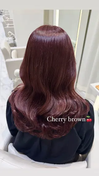 ミディアム カラー 鈴木 まゆのヘアスタイル