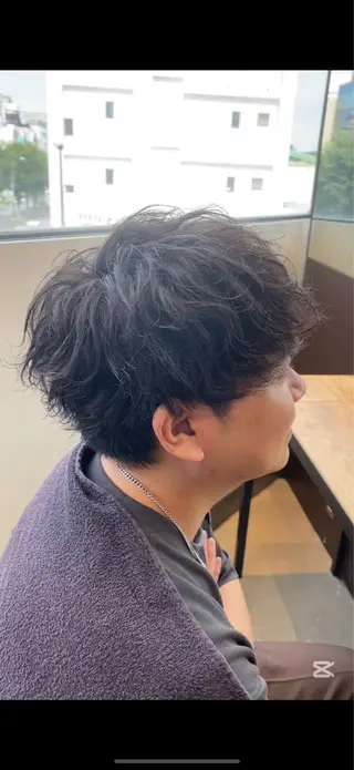 ショート パーマ メンズ 🌙八巻 悠希🌙のヘアスタイル