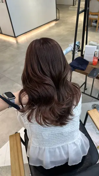 ロング 韓国ヘアメンズ・レデ ィース特化ミクのヘアスタイル