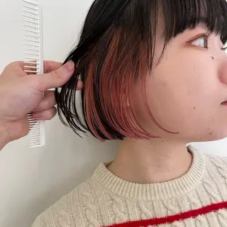 ショート カラー 【吉祥寺】ショート/ レイヤーボブ/ryoのヘアスタイル