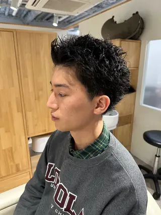 メンズ 髪質改善＆メンズ パーマ ひぐちのヘアスタイル