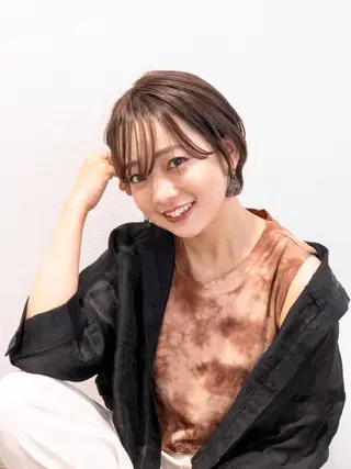 ショート 小杉輝/ショート /艶カラー✨のヘアスタイル