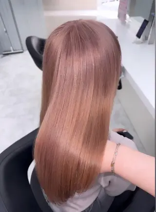 ロング カラー 海外girl/ハイト ーン/riko🫧のヘアスタイル