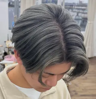 ショート カラー パーマ メンズ メンズ特化✂️ 小枝 優生のヘアスタイル