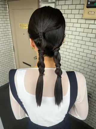 ヘアアレンジ 大人可愛いヘアメイク 💋🧚‍♀️しずかのヘアスタイル