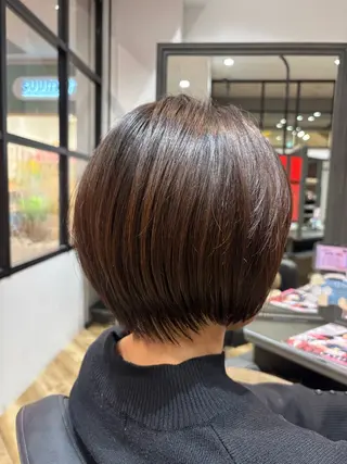 ショート 《ショートモデル》 服部未夢のヘアスタイル