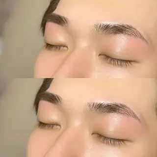 メンズ アイブロウ 中居 真菜のマツエク・マツパデザイン