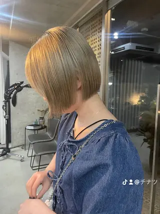 ミディアム カラー 表参道🌿赤み消し カラー/チナツのヘアスタイル