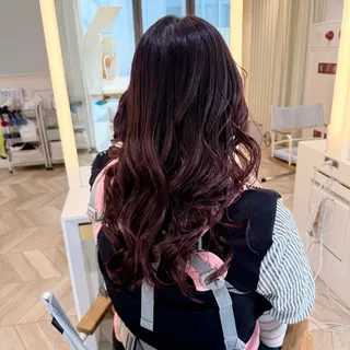 ロング カラー レイヤーカット/ 艶カラー🌙Rinoのヘアスタイル