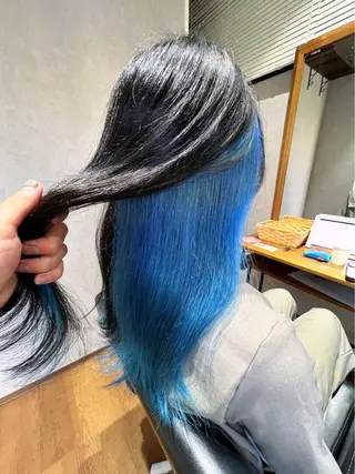 ロング カラー ✨ハイトーン カラー福岡拓也✨のヘアスタイル