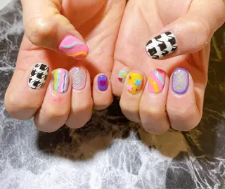 ネイル PURE BLUE NAILのネイルデザイン