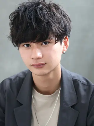 メンズ 江坂エリア最安値◎ ブリーチ*土田のヘアスタイル
