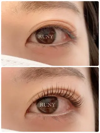 マツエク・マツパ eyelash  RUNY所属・eyelist manaのマツエク・マツパデザイン