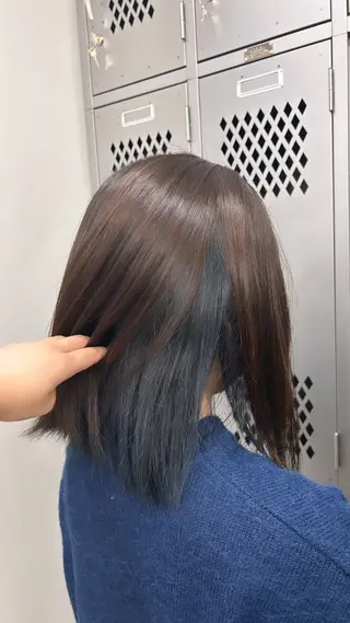 カラー Yu-ri🫧🪽 /ボブのヘアスタイル