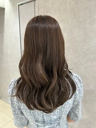ロング ⟡.·韓国ヘア*.゚ 室岡 咲希のヘアスタイル