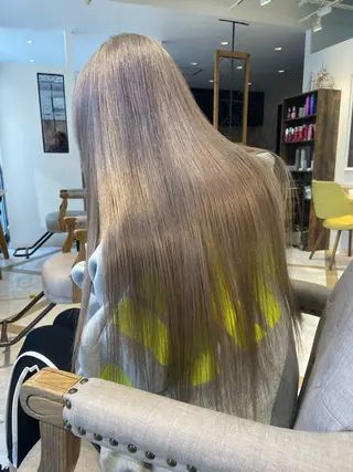 ロング カラー 【メンズ特化】池袋 韓国スタイル飯塚のヘアスタイル