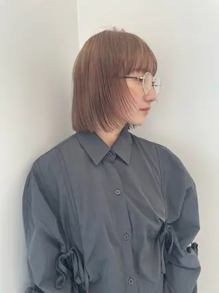 ショート カラー 無料カットモデル募集 / 涼 乃のヘアスタイル