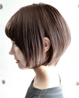 ショート レディースパーマ モデル募集RIKOのヘアスタイル