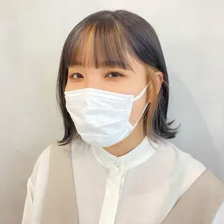 ショート カラー 🩵ブリーチカラー 🐈MIORI🩵のヘアスタイル