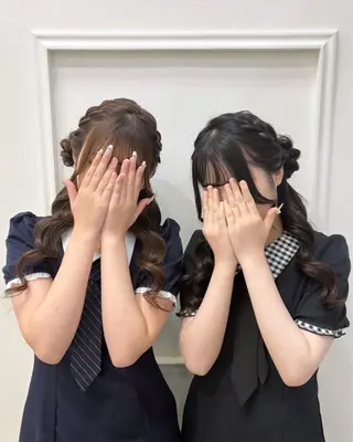 ロング ヘアアレンジ lien ヒジリのヘアスタイル