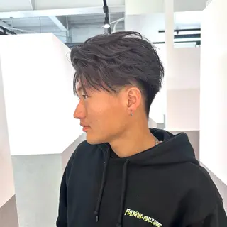 パーマ メンズ 🌈【曲がる縮毛矯正 】🌈益子卓馬のヘアスタイル